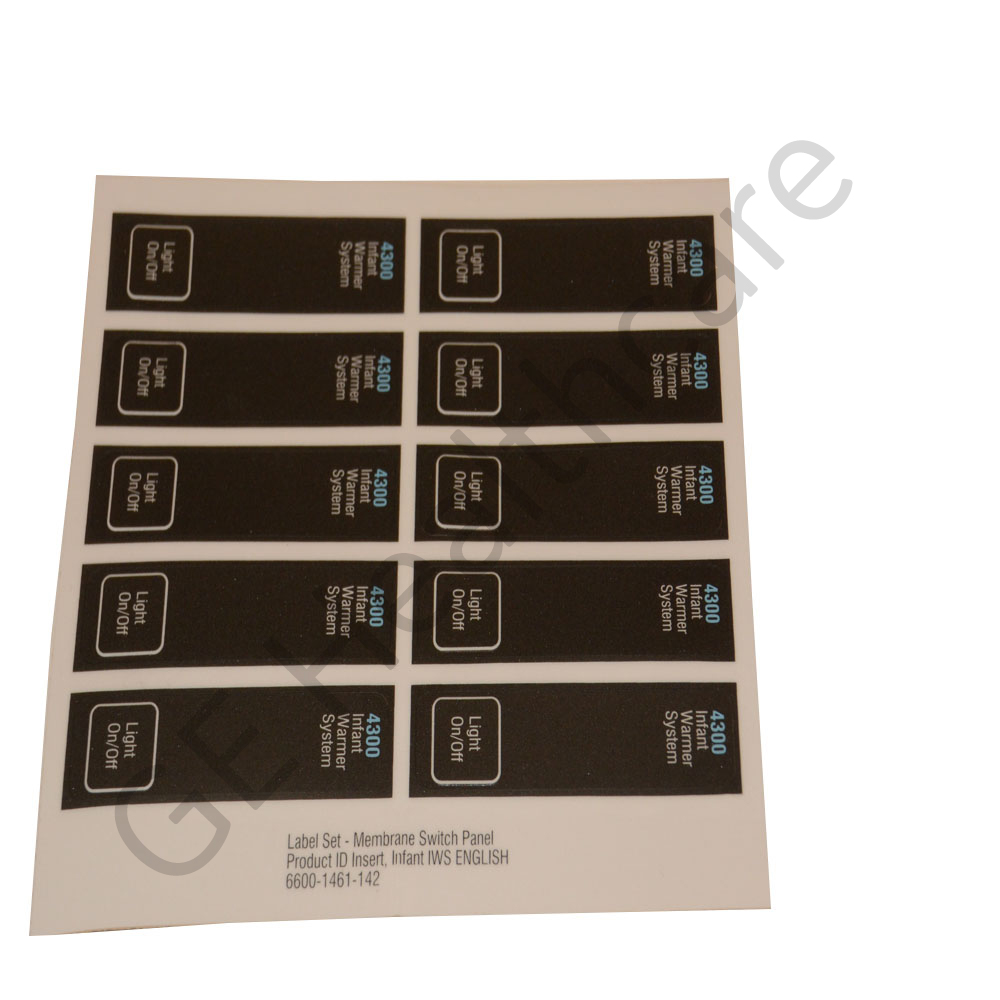 LBL MOD ID SW PNL 4300 LBL MOD ID SW PNL 4300
