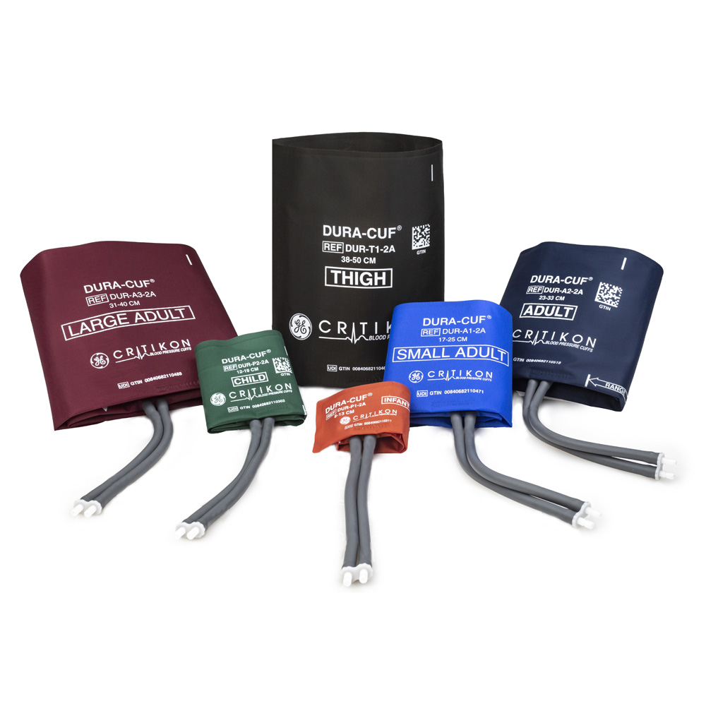 DURA-CUF Infant Blood Pressure Cuff, 2 Tubes DINACLICK (5/box) DURA-CUF Infant Blood Pressure Cuff, 2 Tubes DINACLICK (5/box)